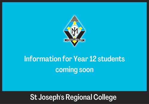 Yr12 Information coming soon